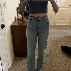 Abercrombie & Fitch 90s straight ultra high rise jeans 28L